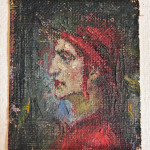 dante 1915-25 (olio su tela 13X11)