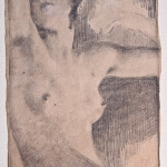 nudo di donna 1915-25 (matita su carta 11,2X9)