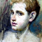 ritratto di ragazzo -Ennio- 1951
