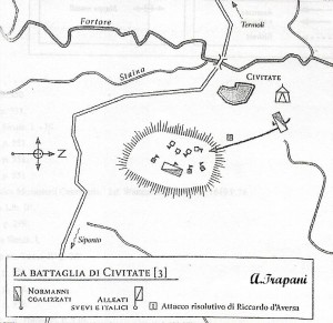 B 3 battaglia do civitate mappa