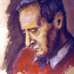 Il mio amico Carlo – Tempera su carta – Cm 35 x 42 – (Proprietà Marchetti)